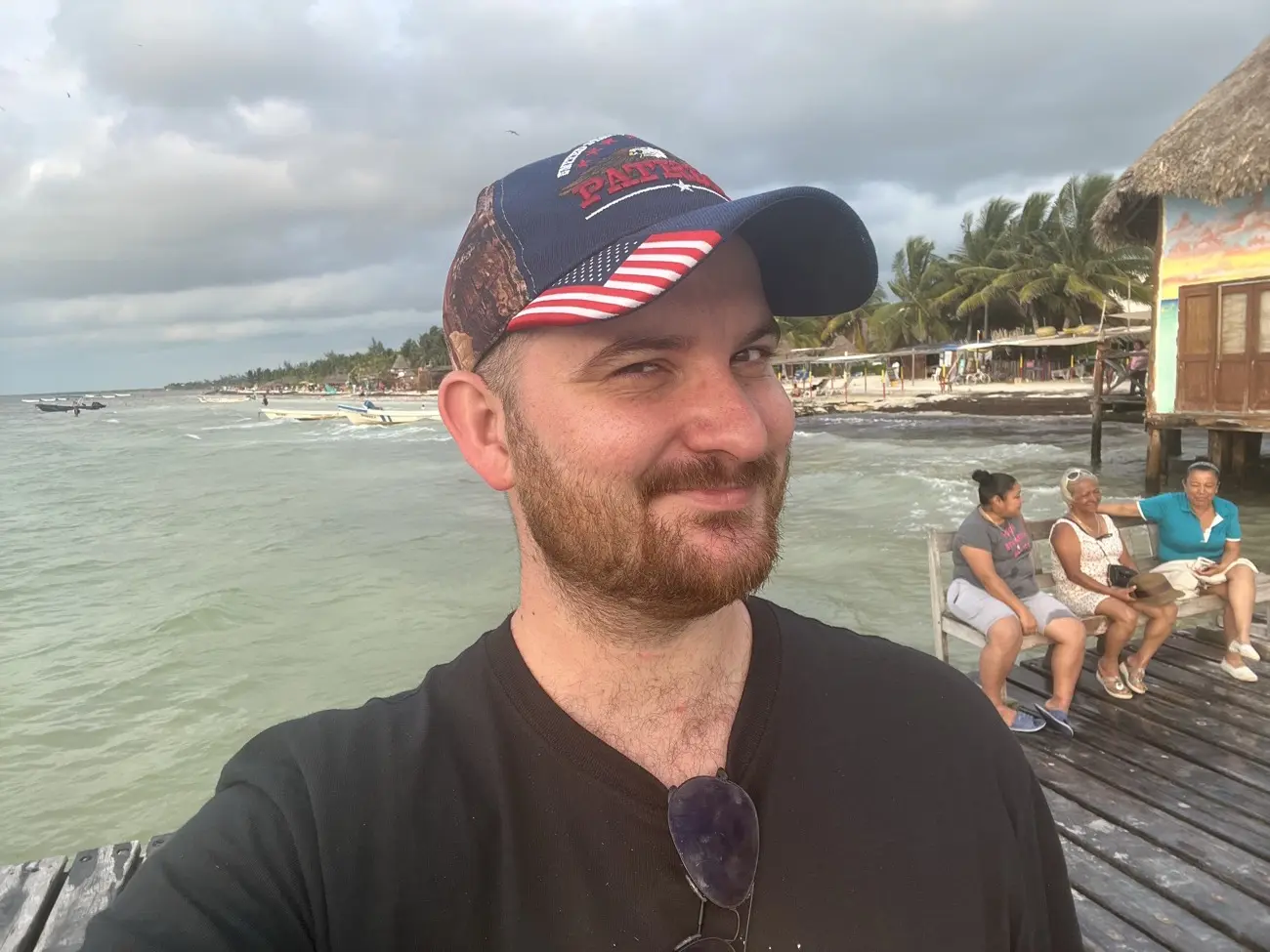 Jonas on Holbox island, Mexico, June 2023